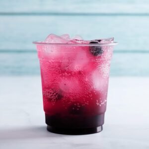 8 Oz Clear Pet Plastic Cold Cup 1000/case)