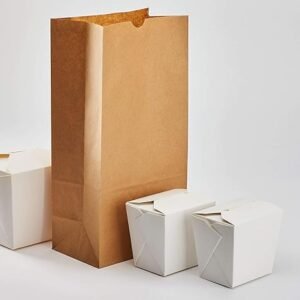 16 Lb Brown Paper Bag 7-3/4" X 16" X 4-3/16" 500/case)