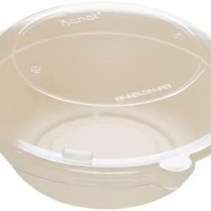 24-40 Oz Flat Top Dome Lid No Hole Pet Clear 300/case)