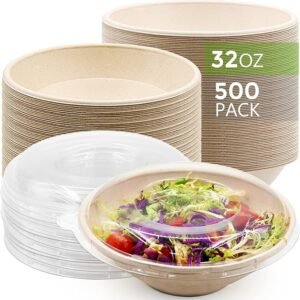32 Oz Bowl Bagasse 500/case)