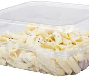 8" X 8" Clear 1-compt Pet Hinged-lid Container 250/case)