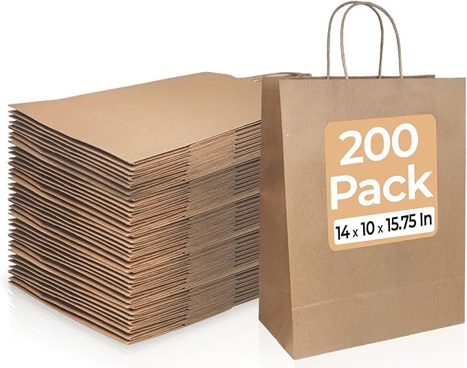 Load & Seal Brown Craft Paper Bag