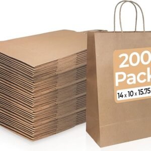 14" X 10" X 15-3/4" Paper Bag With Handle 200/case)