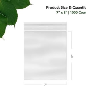 7" X 8" Quart Zipper Bag 500/case)