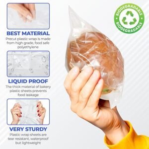 6-1/2" X 5-7/8" Sandwich Bag 500/box 4/case)