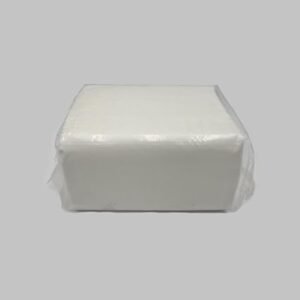 White Dinner Napkin 2-ply 14" X 16.5" 1/8 Fold 3000/case)